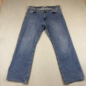 Tecovas Standard Jeans Mens 38x30 Medium Blue Stretch Denim Western Cowboy